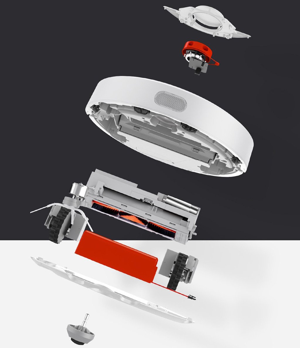 Умный пылесос Xiaomi MiJia Robot Vacuum Cleaner Умный пылесос Xiaomi MiJia Robot Vacuum Cleaner