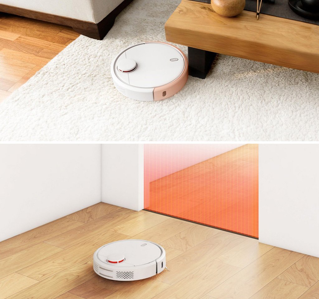 Умный пылесос Xiaomi MiJia Robot Vacuum Cleaner Умный пылесос Xiaomi MiJia Robot Vacuum Cleaner